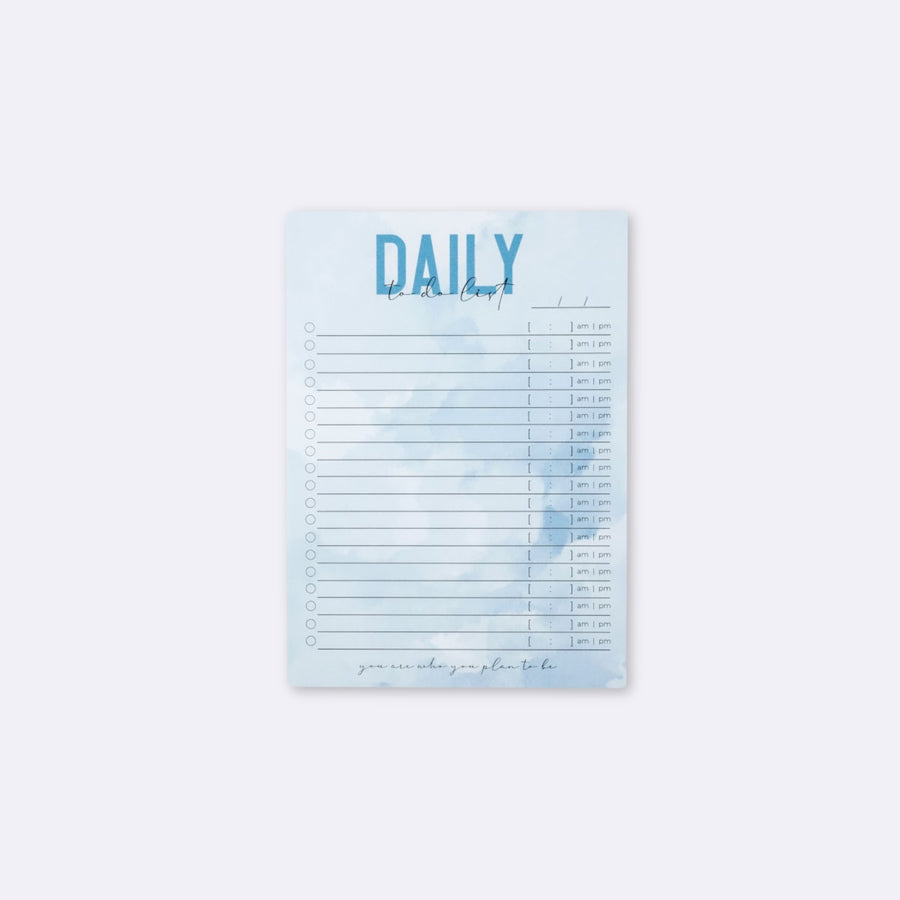 Pastel Daily To Do List