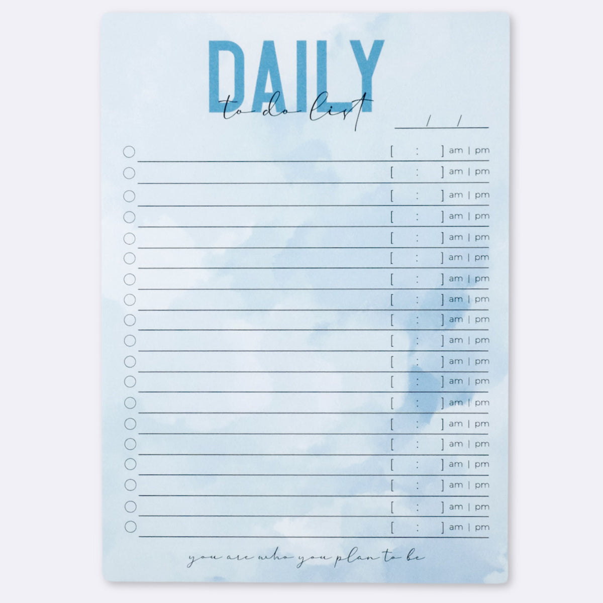 Pastel Daily To Do List – Keegan Acton