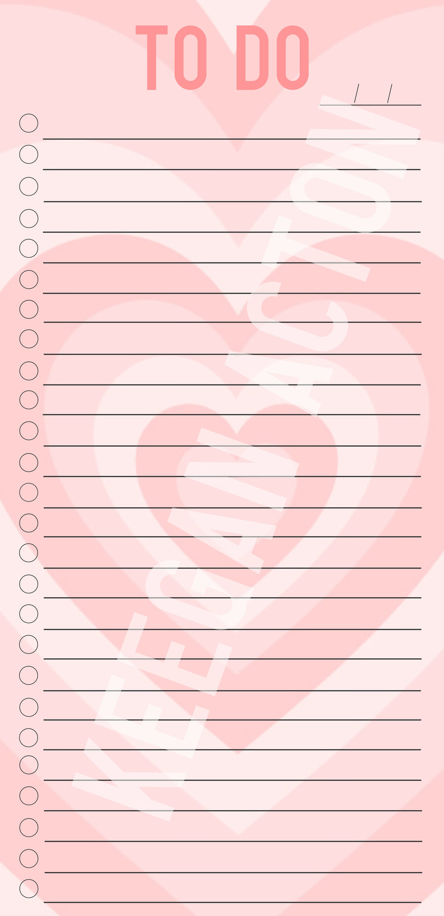 Hearts Everything To Do List (Digital Version)