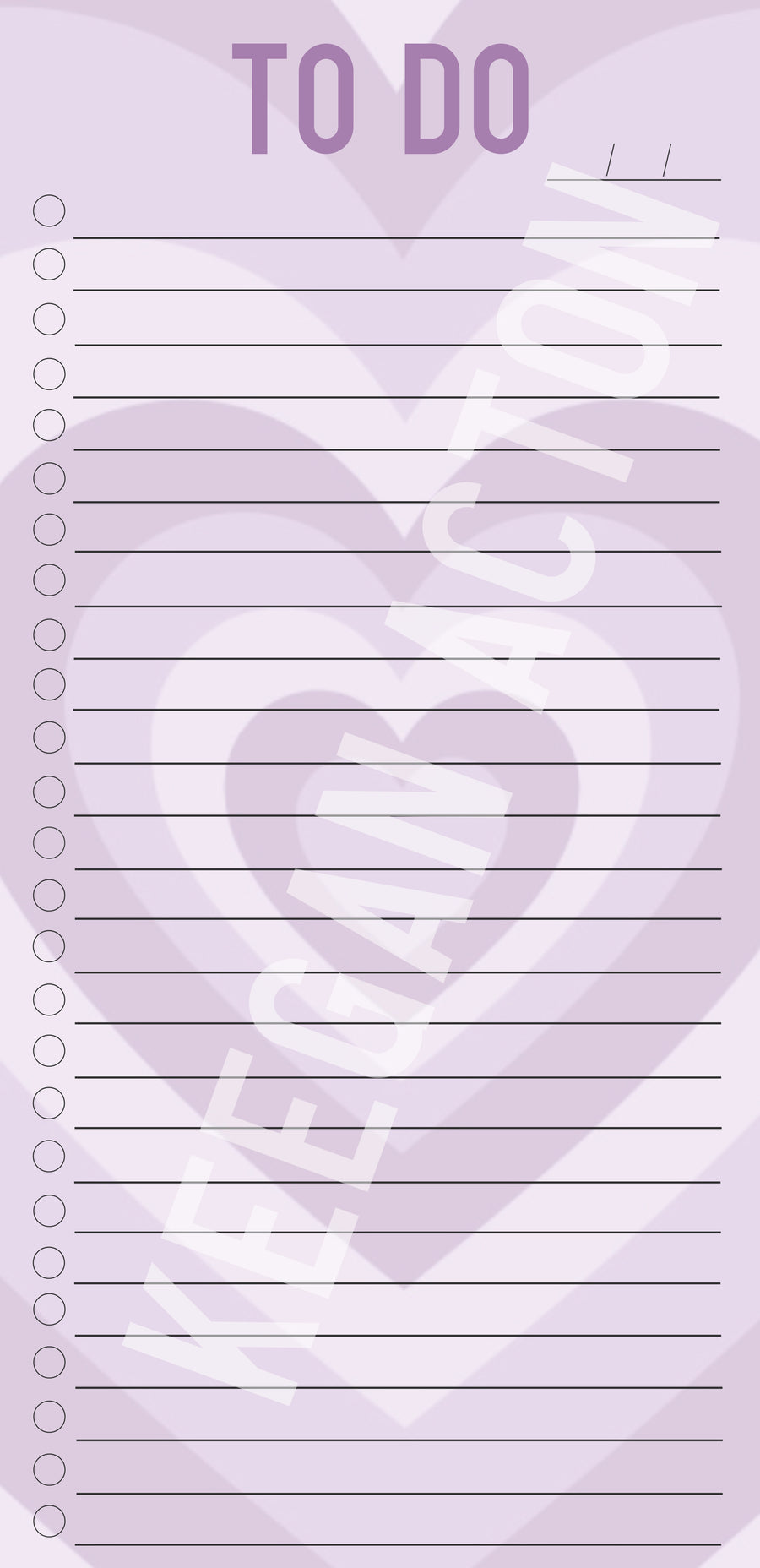 Hearts Everything To Do List (Digital Version)